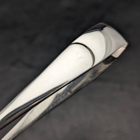 British antique silver plate tongs HARRISON FISHER